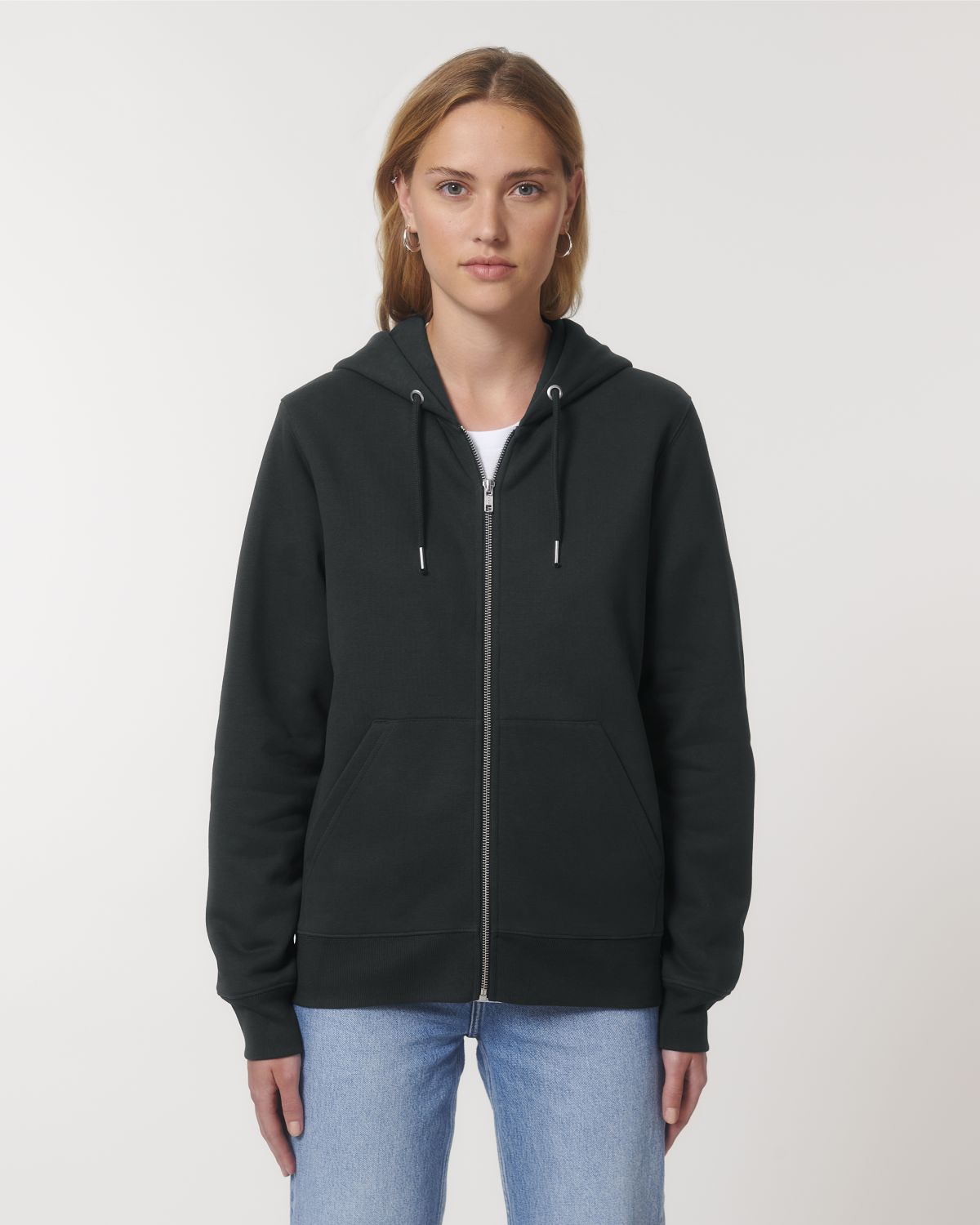Dickes Unisex-Kapuzensweatshirt mit Reißverschluss zum Personalisieren