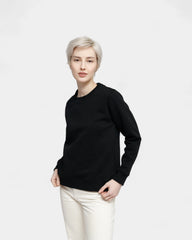 Angerautes Damen-Sweatshirt Made in France zum Personalisieren