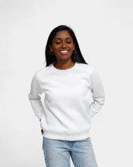 Angerautes Damen-Sweatshirt Made in France zum Personalisieren