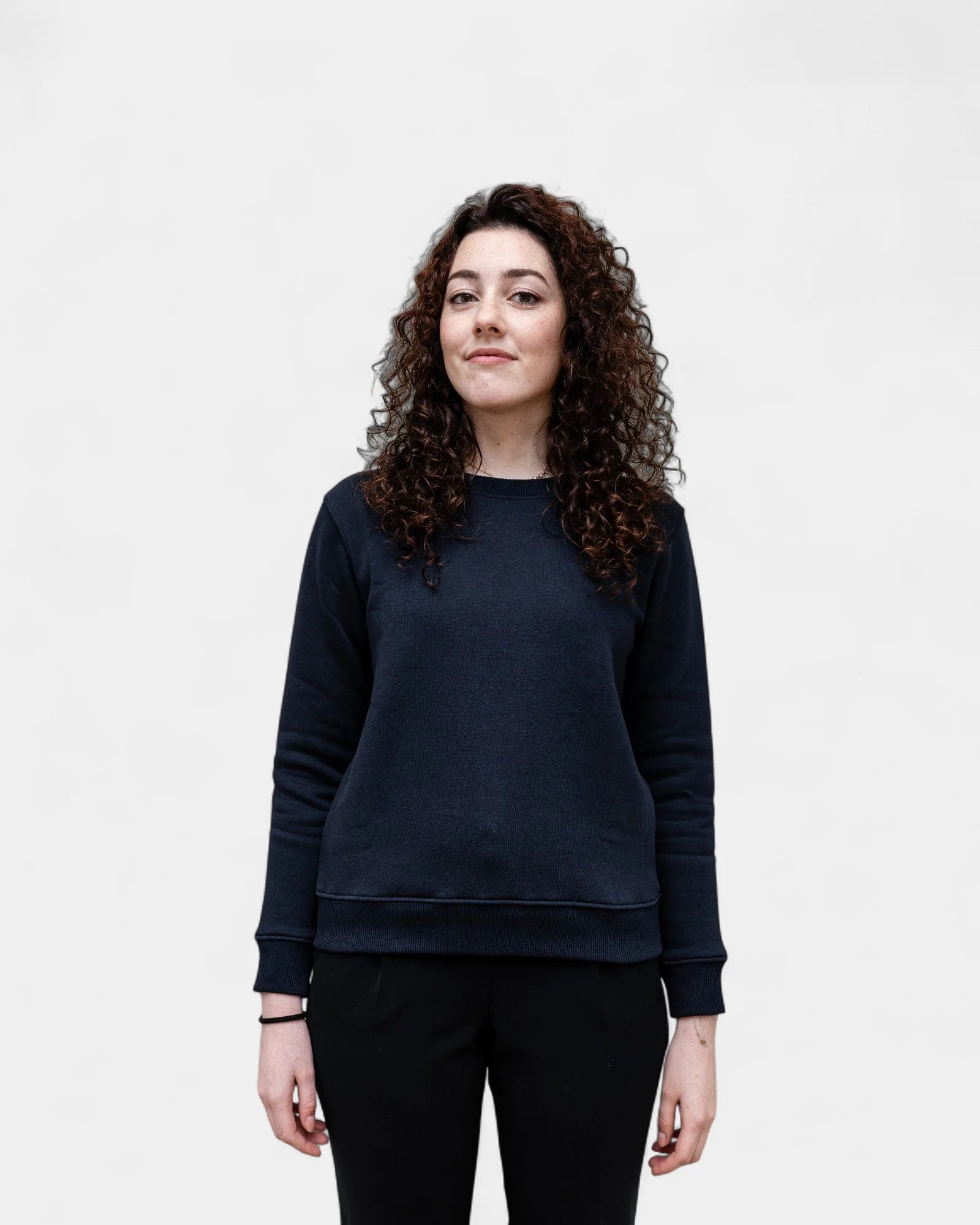 Angerautes Damen-Sweatshirt Made in France zum Personalisieren