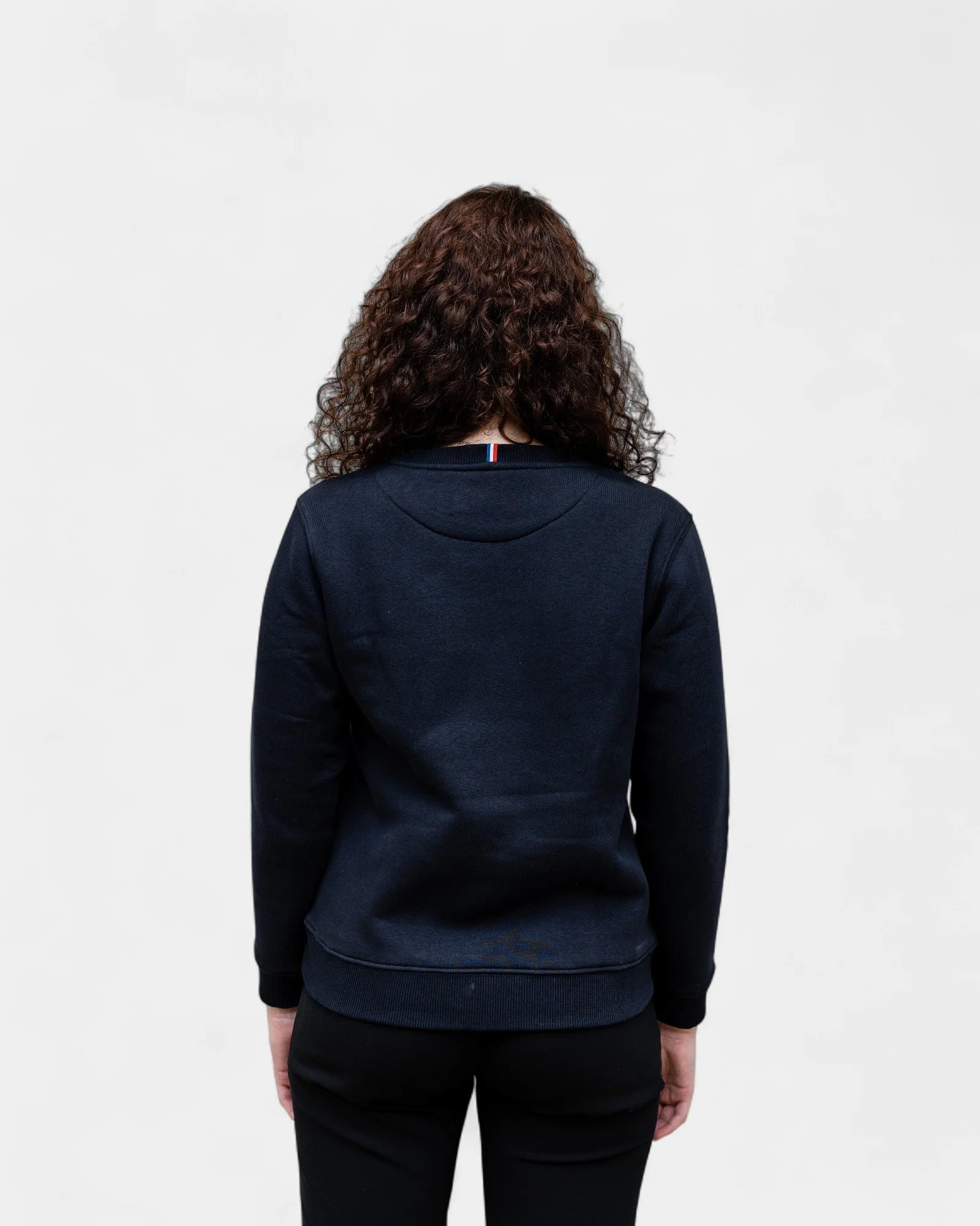 Angerautes Damen-Sweatshirt Made in France zum Personalisieren