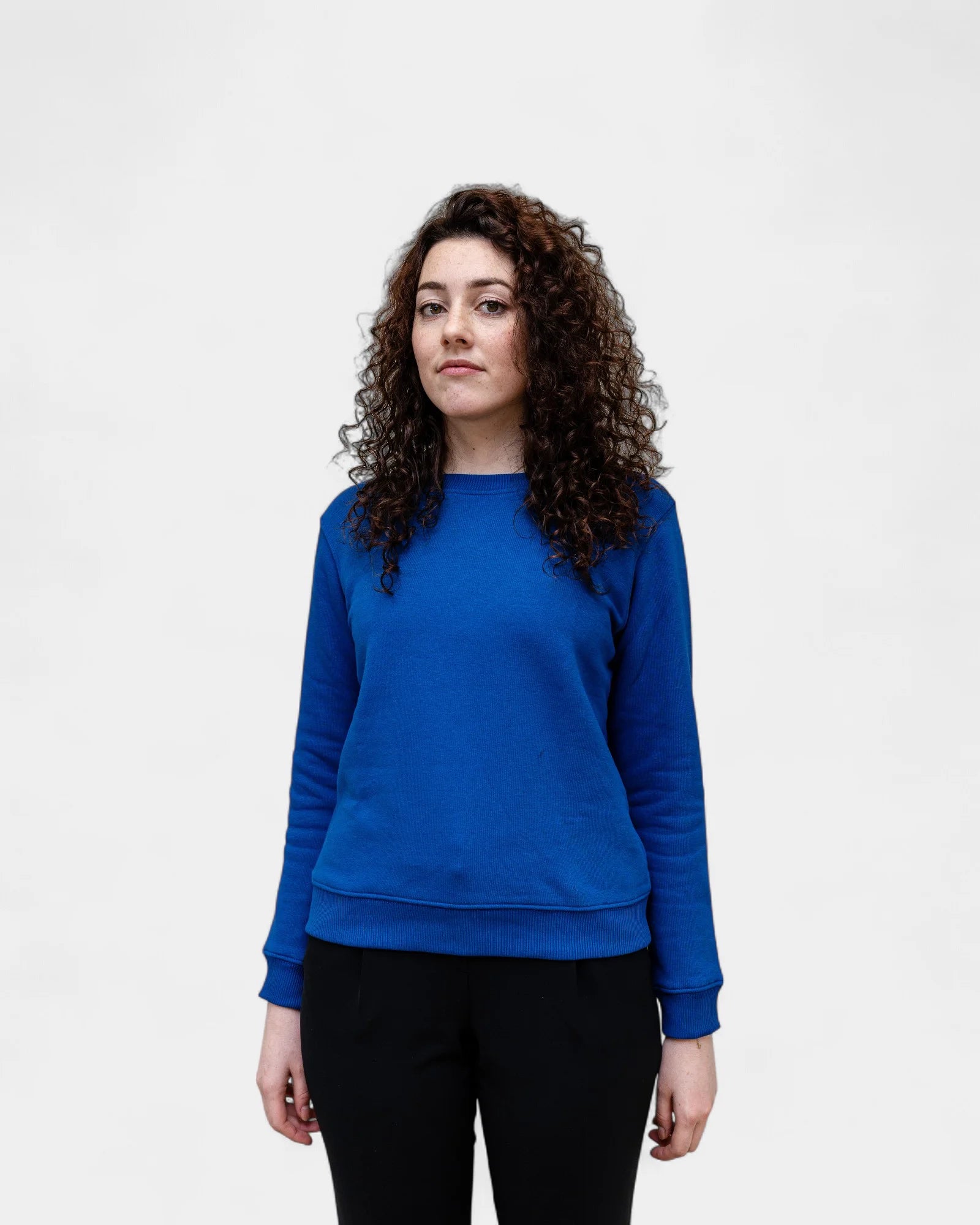 Angerautes Damen-Sweatshirt Made in France zum Personalisieren