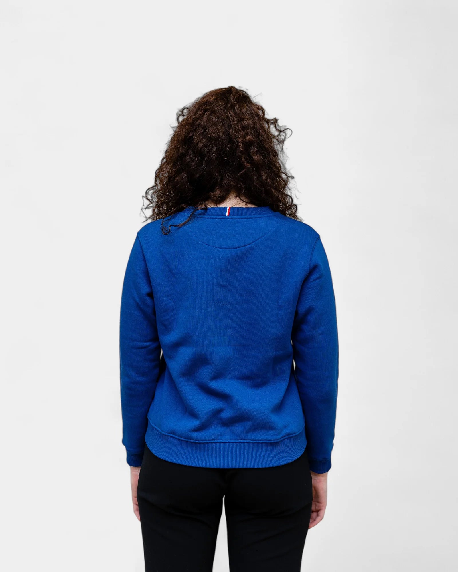 Angerautes Damen-Sweatshirt Made in France zum Personalisieren