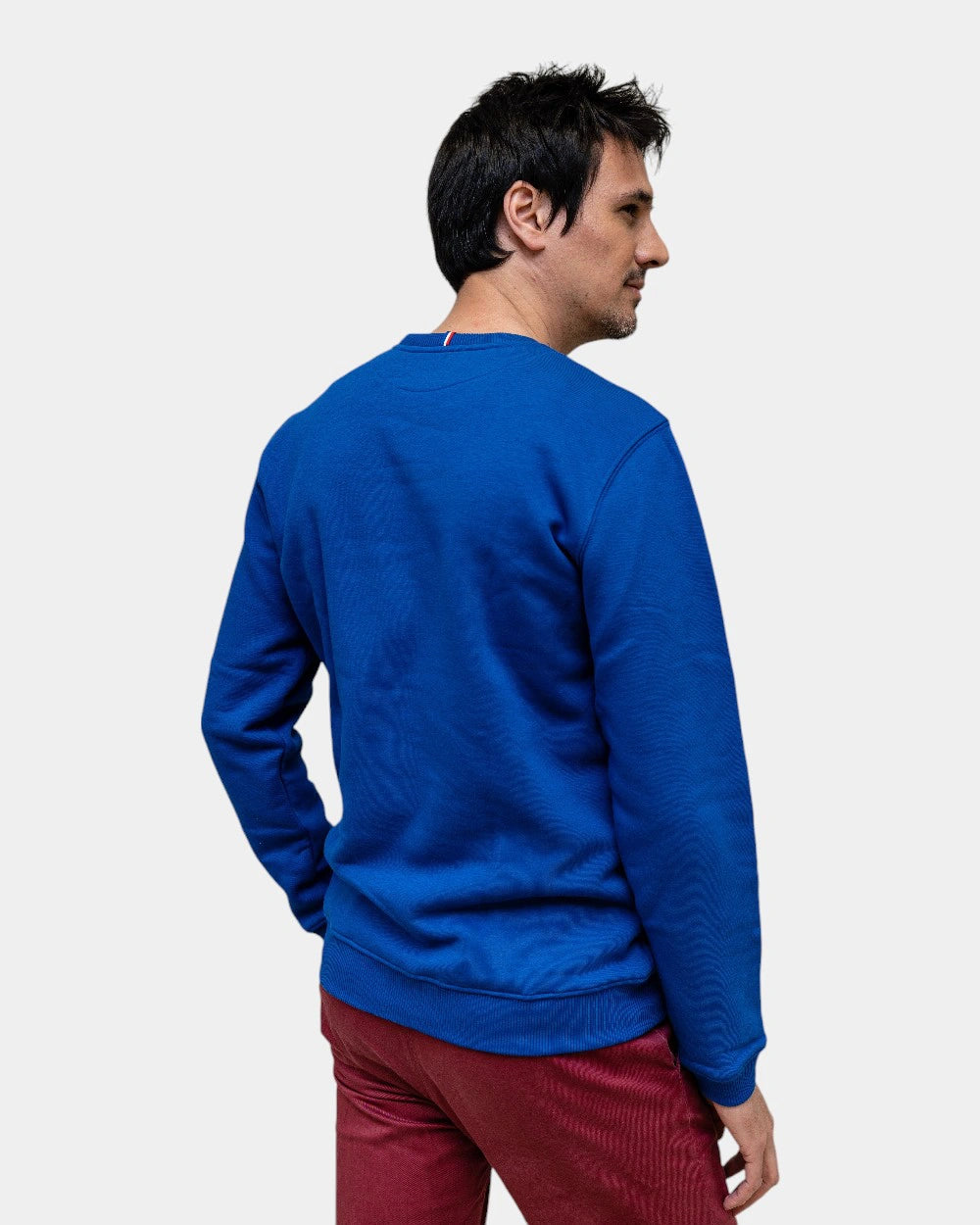 Angerautes Herren-Sweatshirt Made in France zum Personalisieren