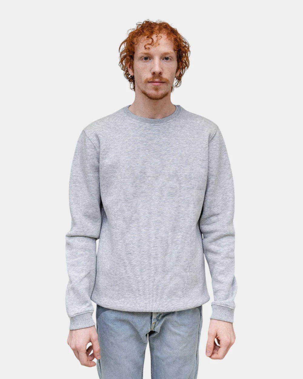 Angerautes Herren-Sweatshirt Made in France zum Personalisieren