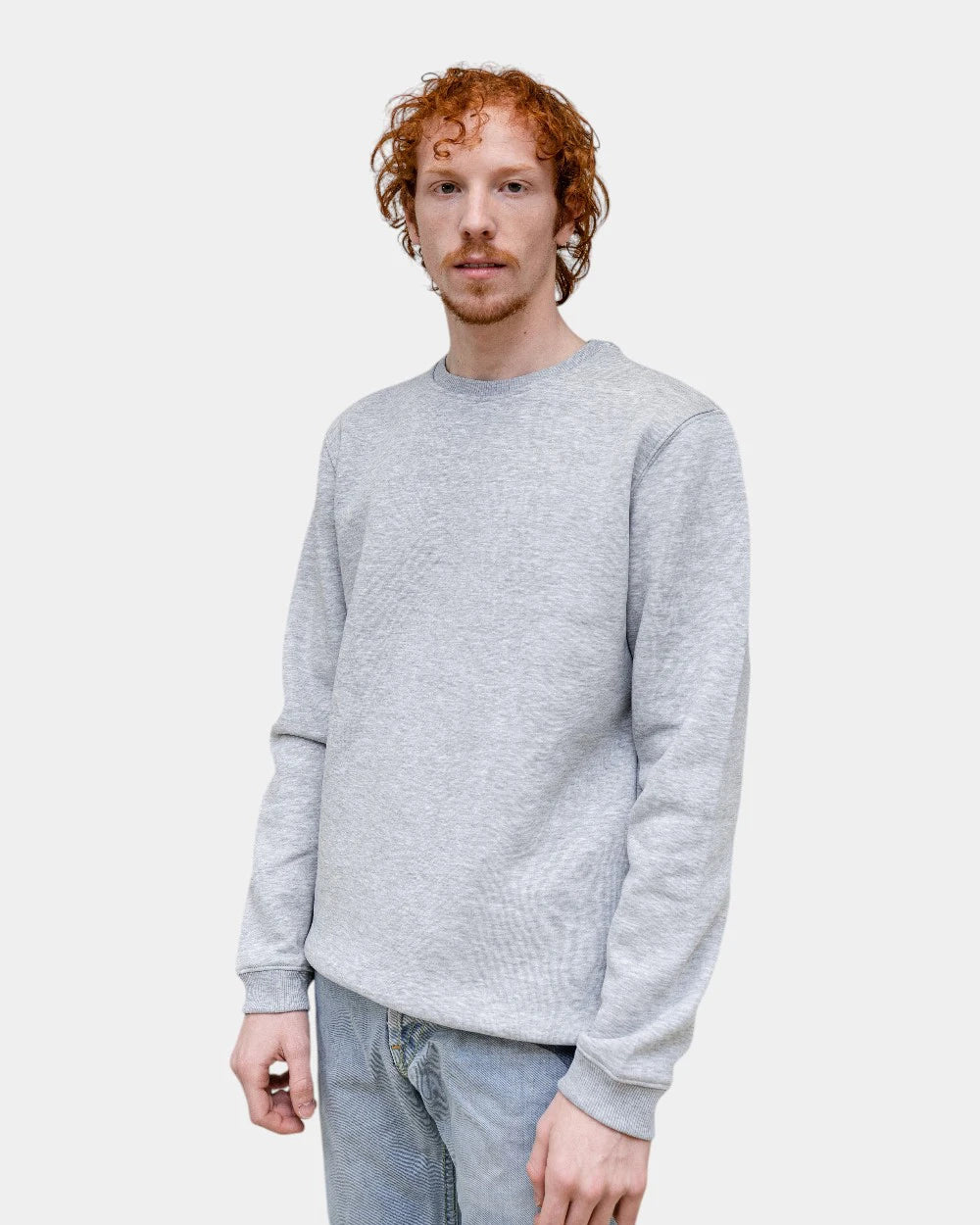 Angerautes Herren-Sweatshirt Made in France zum Personalisieren