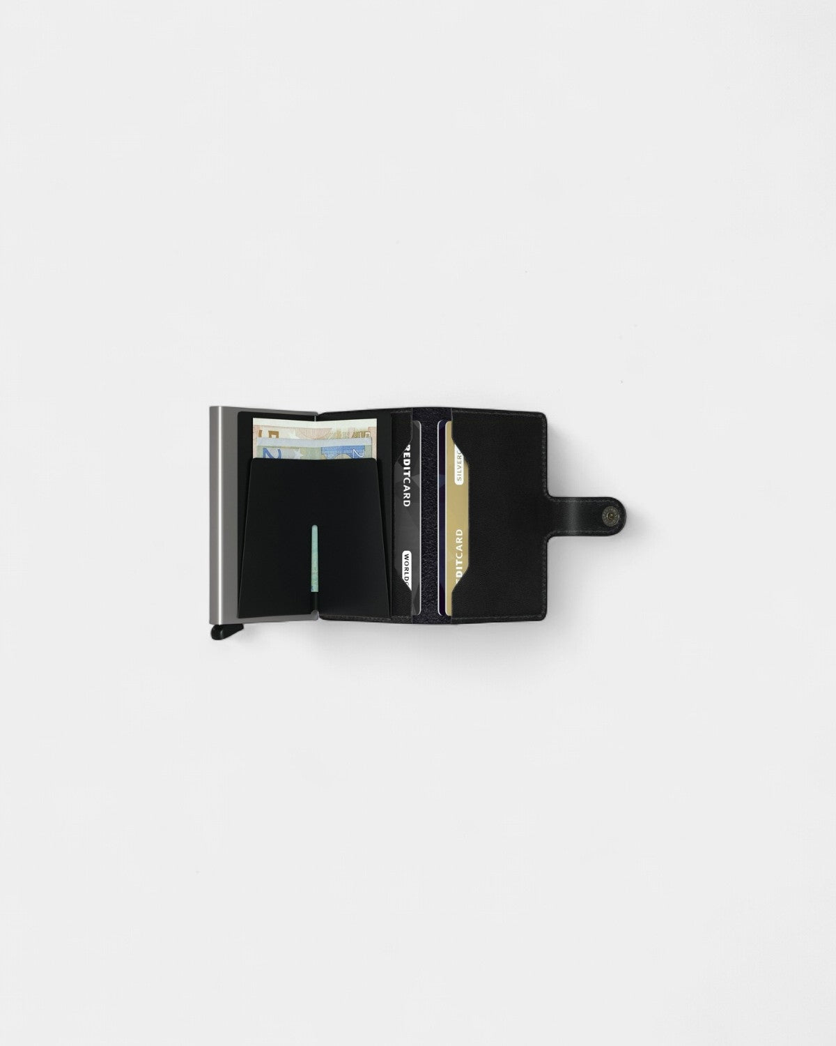 Kartenetui Miniwallet aus Leder zum Personalisieren