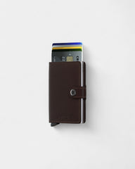 Kartenetui Miniwallet aus Leder zum Personalisieren