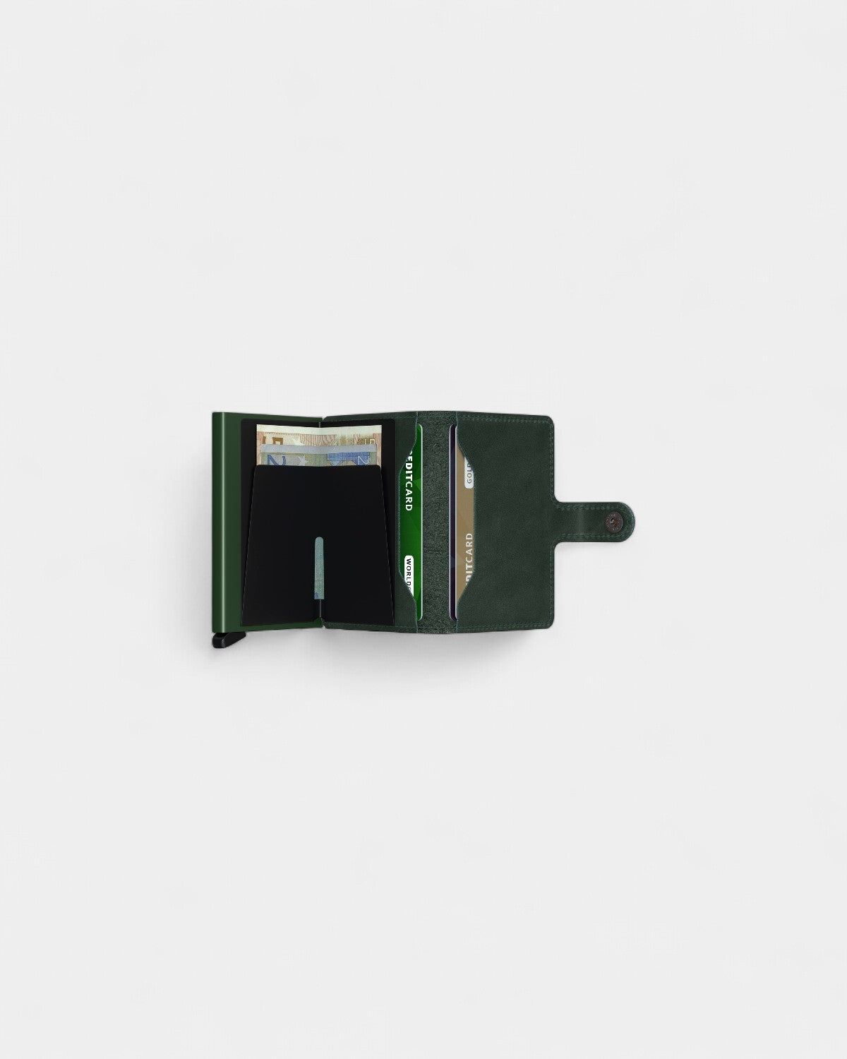 Kartenetui Miniwallet aus Leder zum Personalisieren