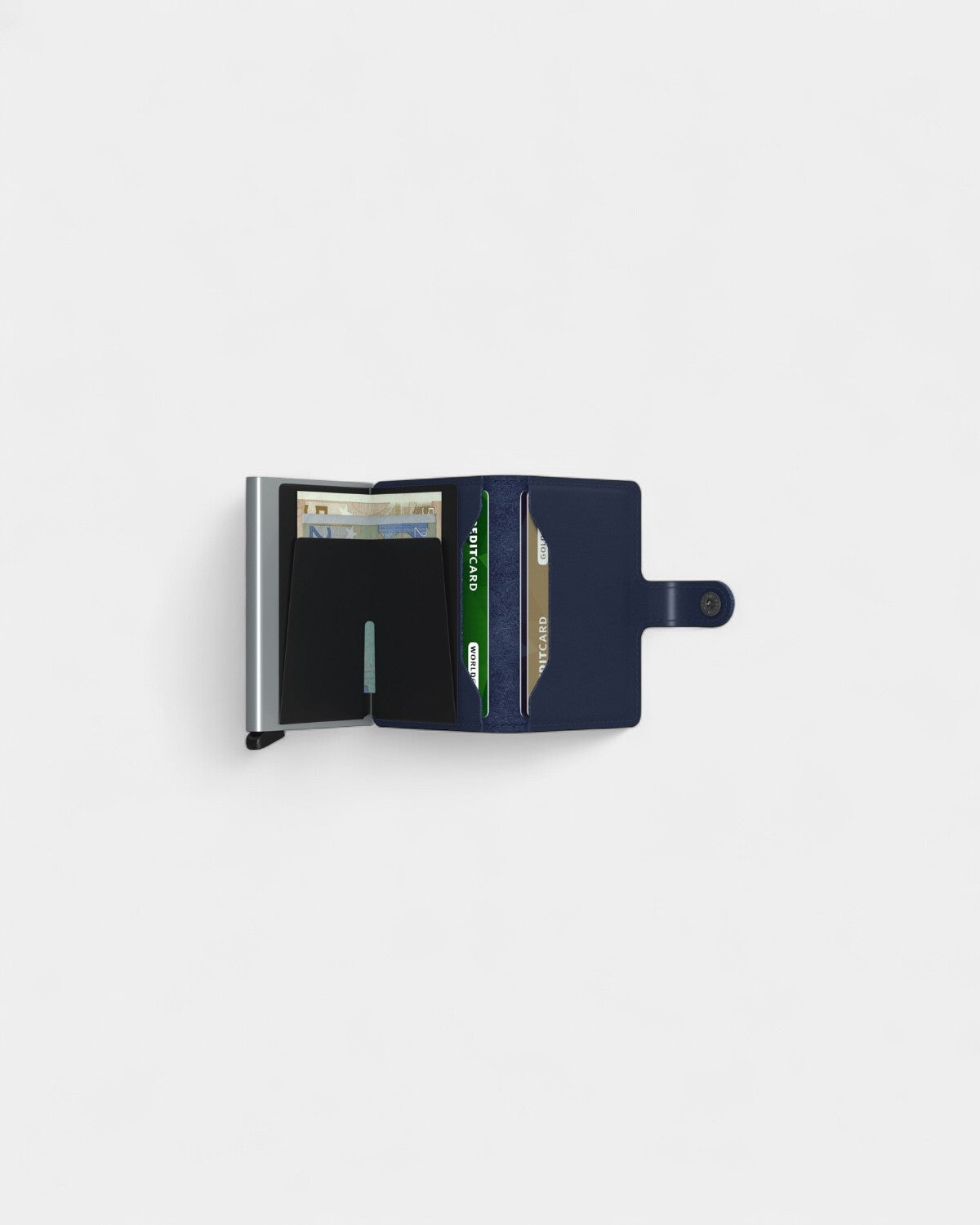 Kartenetui Miniwallet aus Leder zum Personalisieren