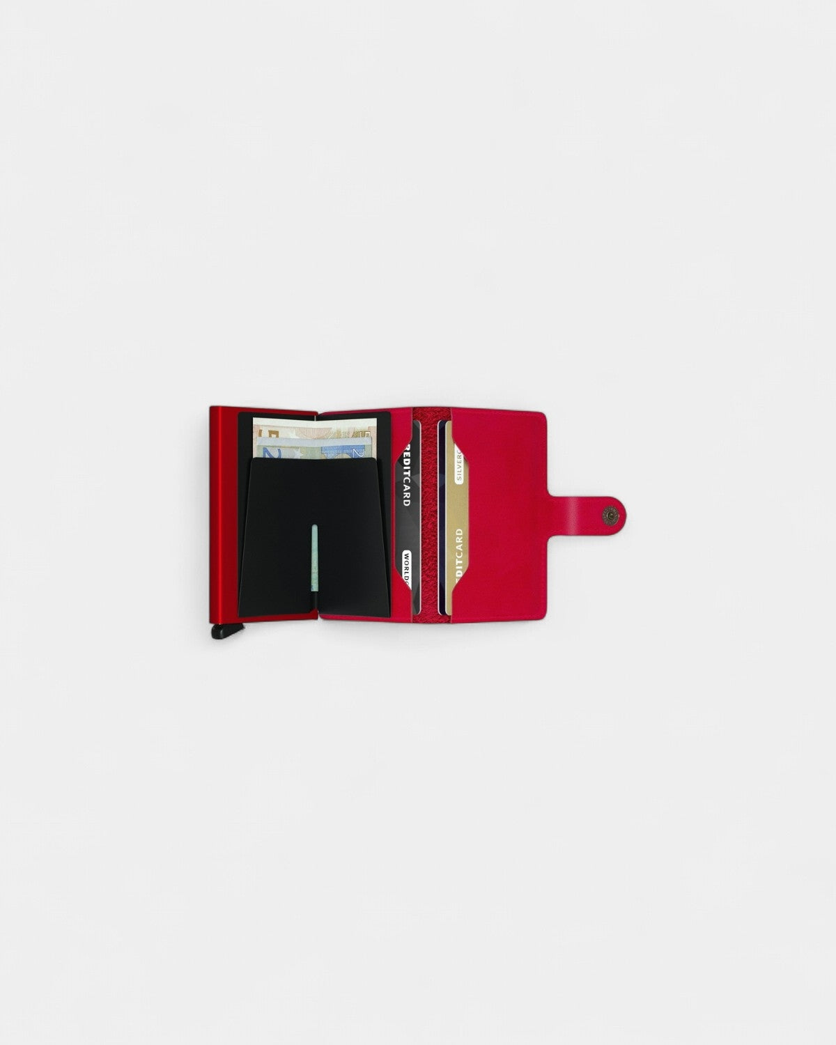 Kartenetui Miniwallet aus Leder zum Personalisieren