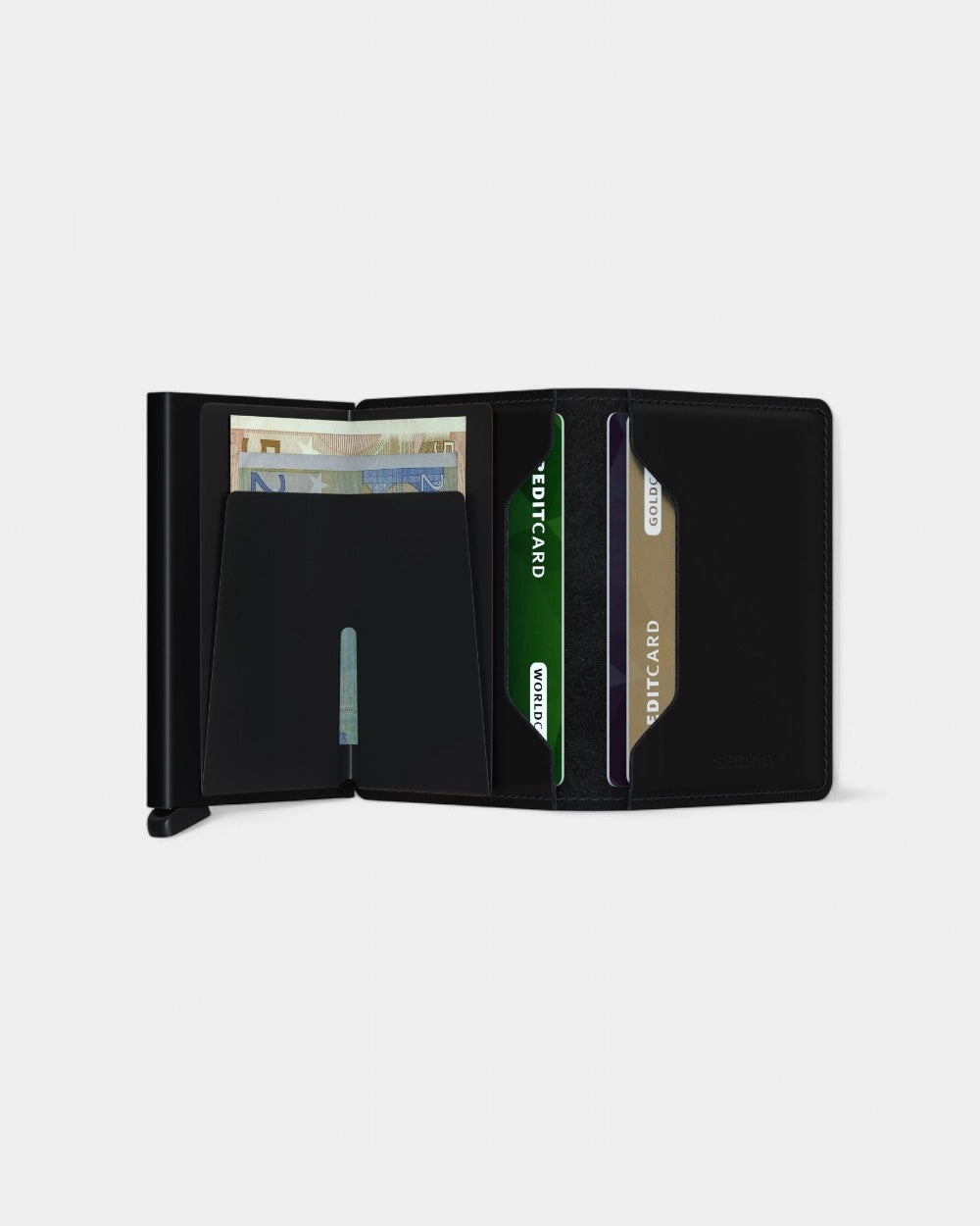 Geldbörse Slimwallet aus Leder zum Personalisieren