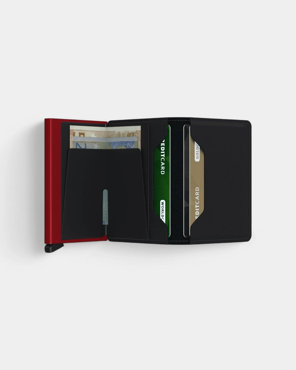 Geldbörse Slimwallet aus Leder zum Personalisieren