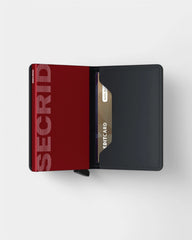 Geldbörse Slimwallet aus Leder zum Personalisieren