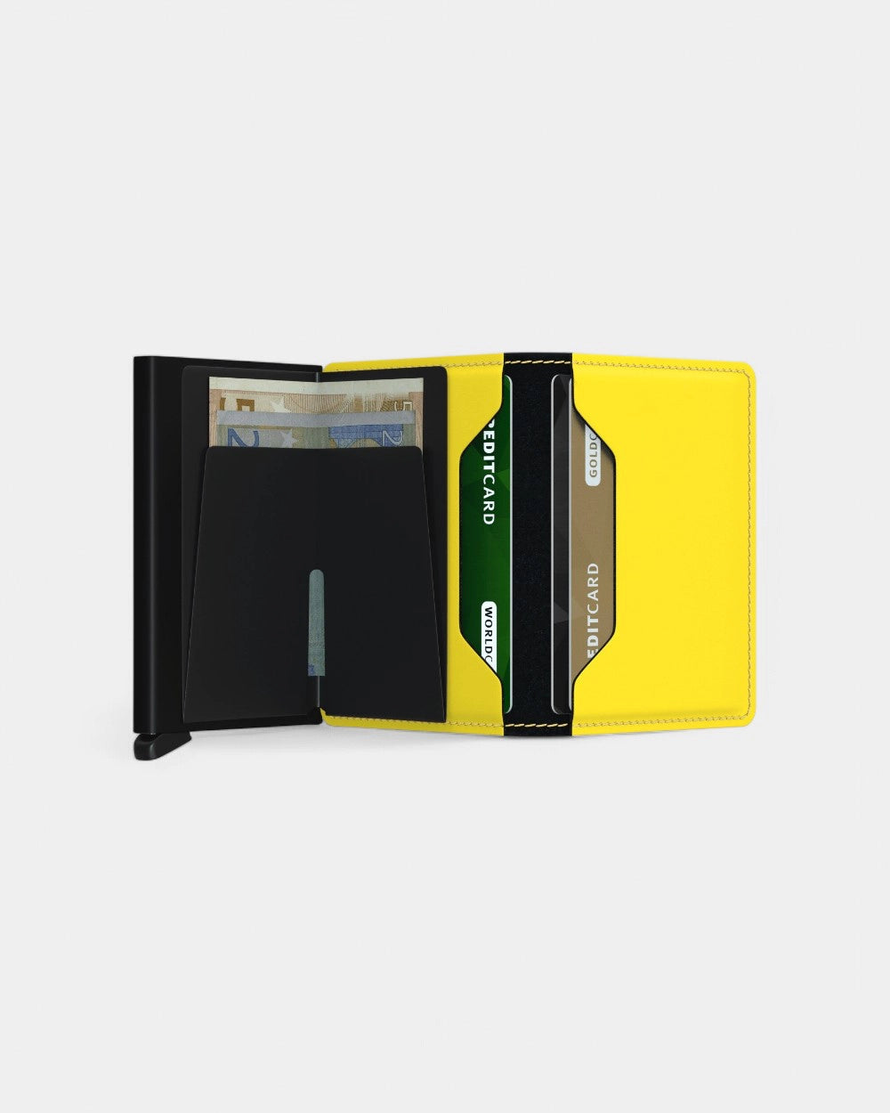 Geldbörse Slimwallet aus Leder zum Personalisieren