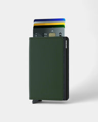 Geldbörse Slimwallet aus Leder zum Personalisieren