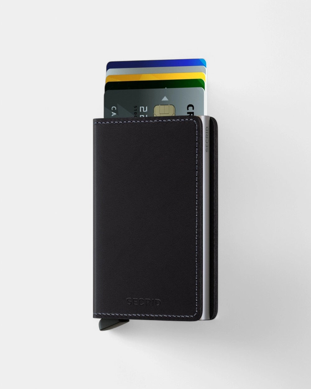 Geldbörse Slimwallet aus Leder zum Personalisieren
