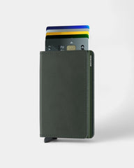 Geldbörse Slimwallet aus Leder zum Personalisieren