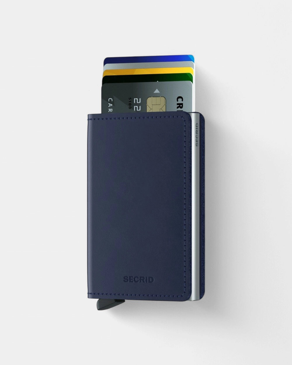 Geldbörse Slimwallet aus Leder zum Personalisieren