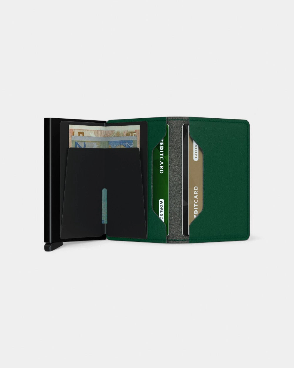 Geldbörse Slimwallet aus Leder zum Personalisieren