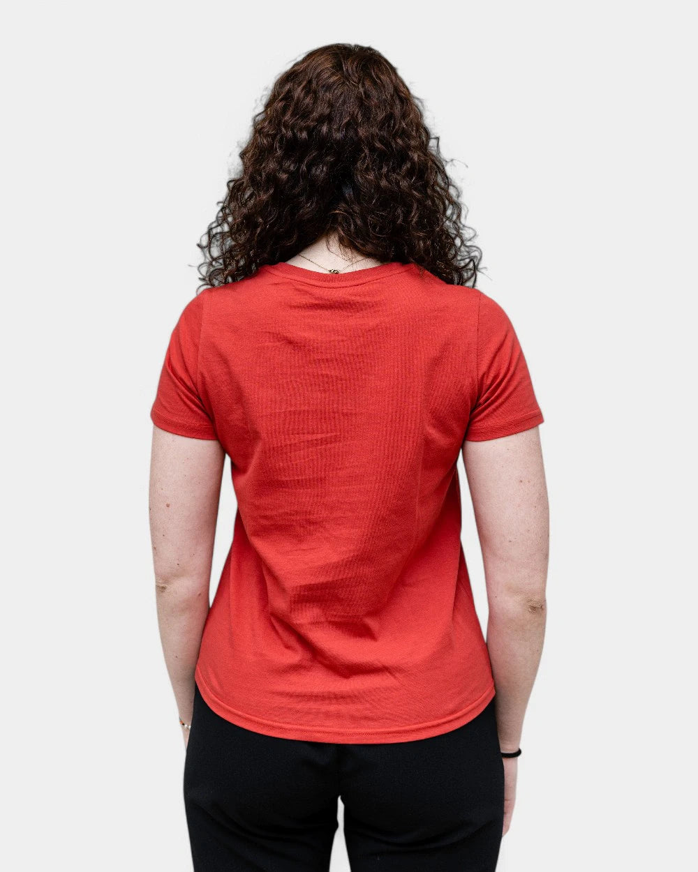 Damen-T-Shirt mit Rundhalsausschnitt zum Personalisieren