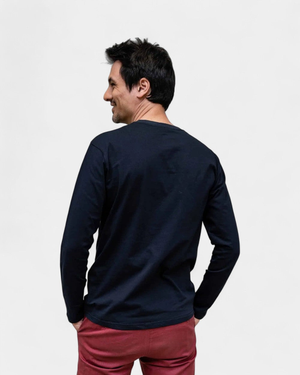 Langarm-T-Shirt für Herren zum Personalisieren