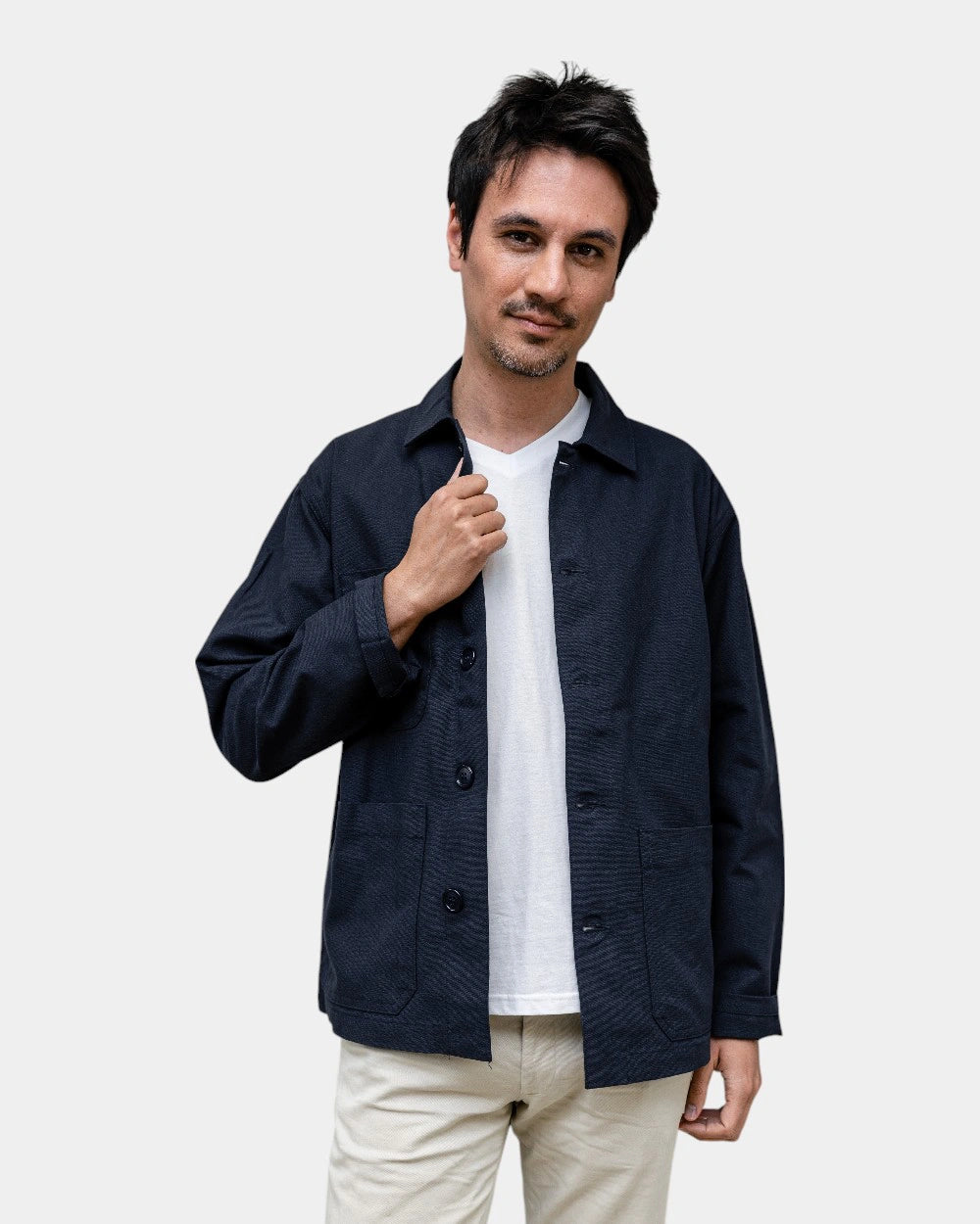 Unisex-Überhemd aus Canvas zum Personalisieren