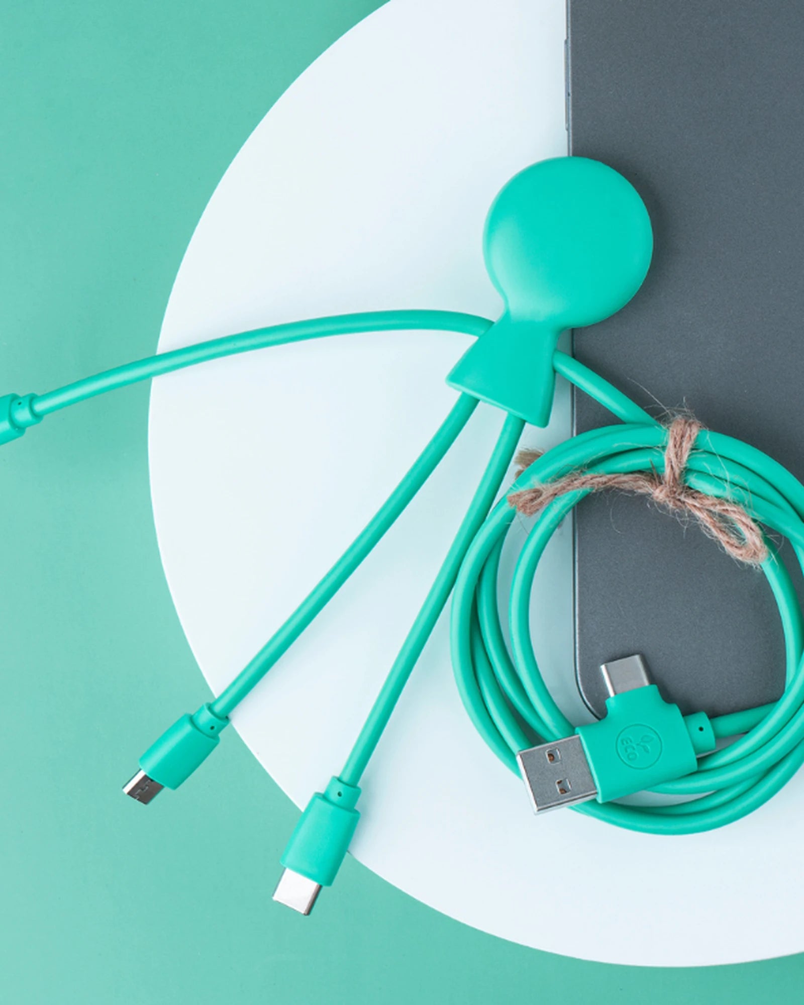 Multi-Ladekabel 1m XOOPAR Mr Bio Long zum Personalisieren - 10
