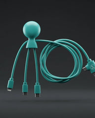 Multi-Ladekabel 1m XOOPAR Mr Bio Long zum Personalisieren - 8