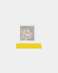 Thermomètre porte-photo plastique recyclé Le19 - Jaune