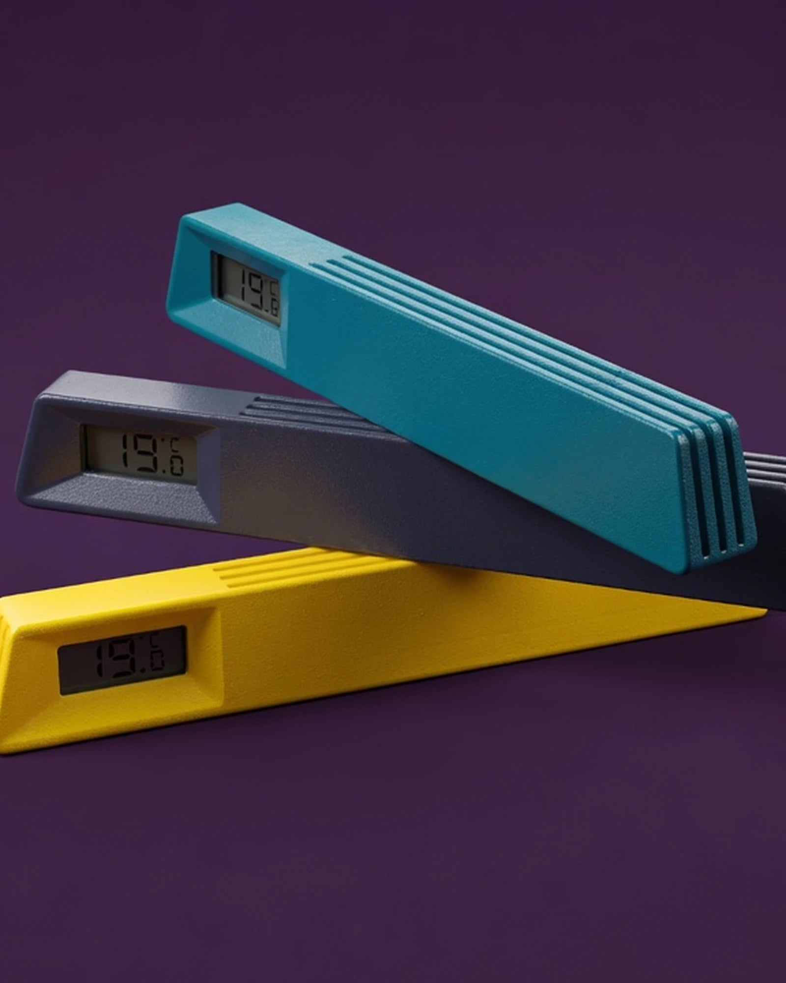 Thermomètre porte-photo plastique recyclé Le19 - 9