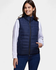 Ärmellose Steppjacke für Damen Made in France zum Personalisieren
