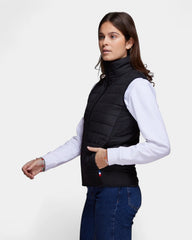 Ärmellose Steppjacke für Damen Made in France zum Personalisieren