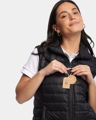 Ärmellose Steppjacke für Damen Made in France zum Personalisieren