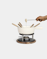 Traditionelles Fondue-Set zum Personalisieren