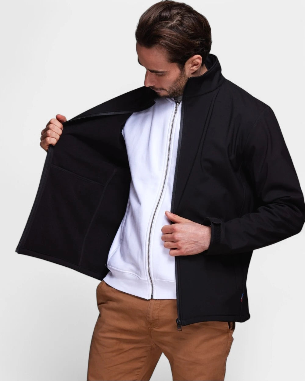Softshell-Blouson für Herren Made in France zum Personalisieren
