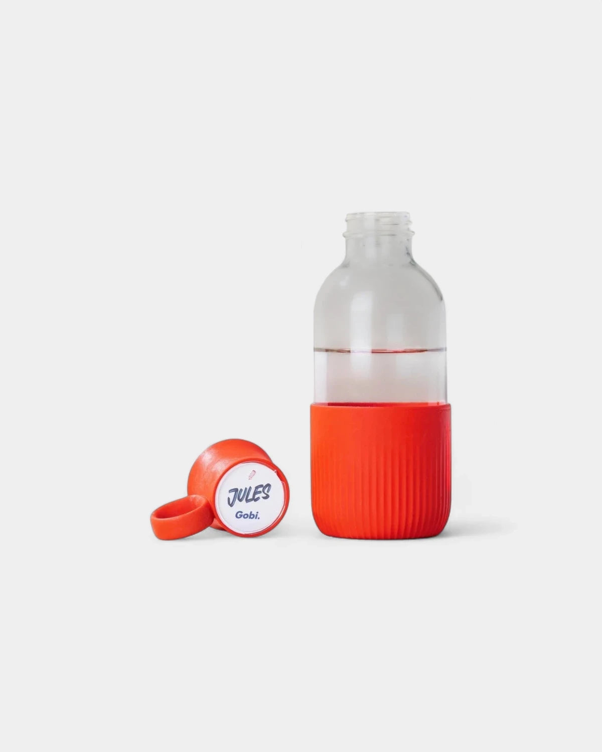 Gobilab-Trinkflasche aus Glas made in France zum Personalisieren