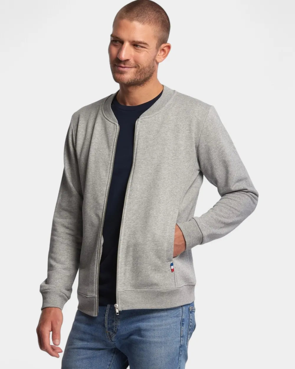 Blouson Made in France im Teddy-Stil zum Personalisieren