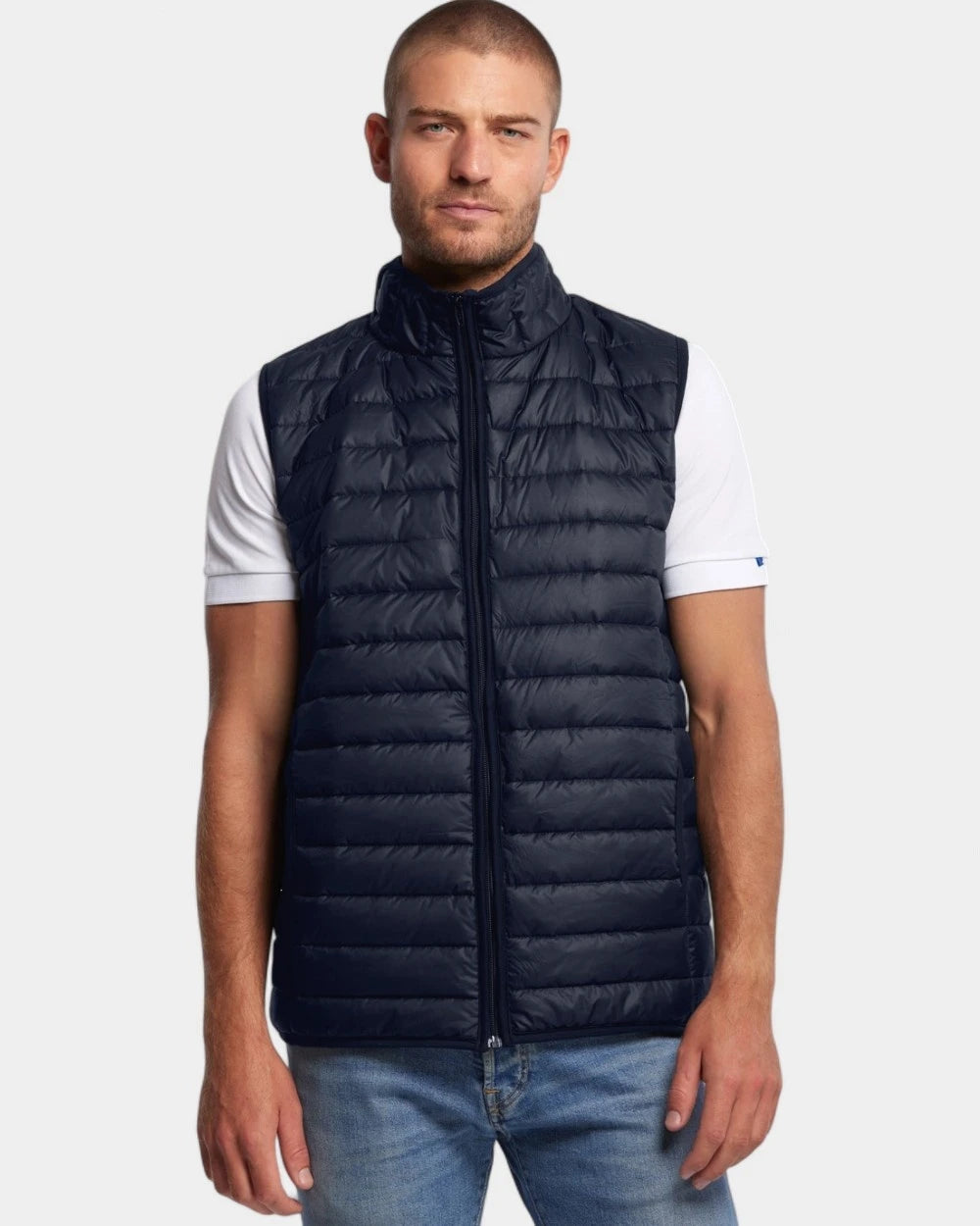 Ärmellose Steppjacke für Herren Made in France zum Personalisieren