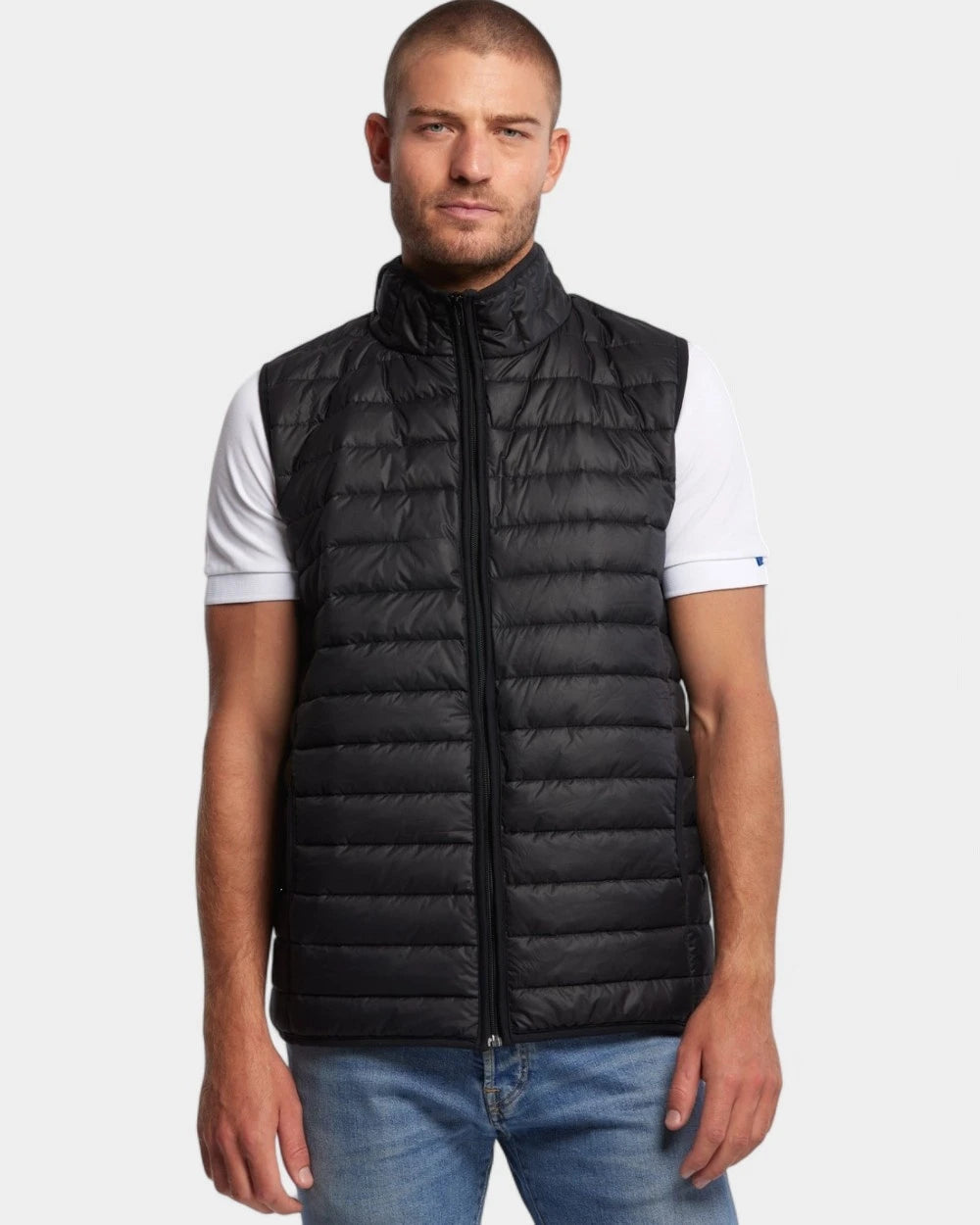 Ärmellose Steppjacke für Herren Made in France zum Personalisieren