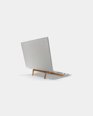 Laptopständer aus Bambus zum Personalisieren