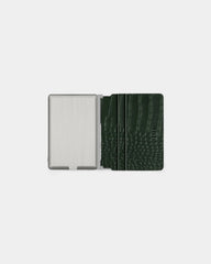 Personalisierbares INE Anti-RFID-Kartenetui aus recyceltem Leder