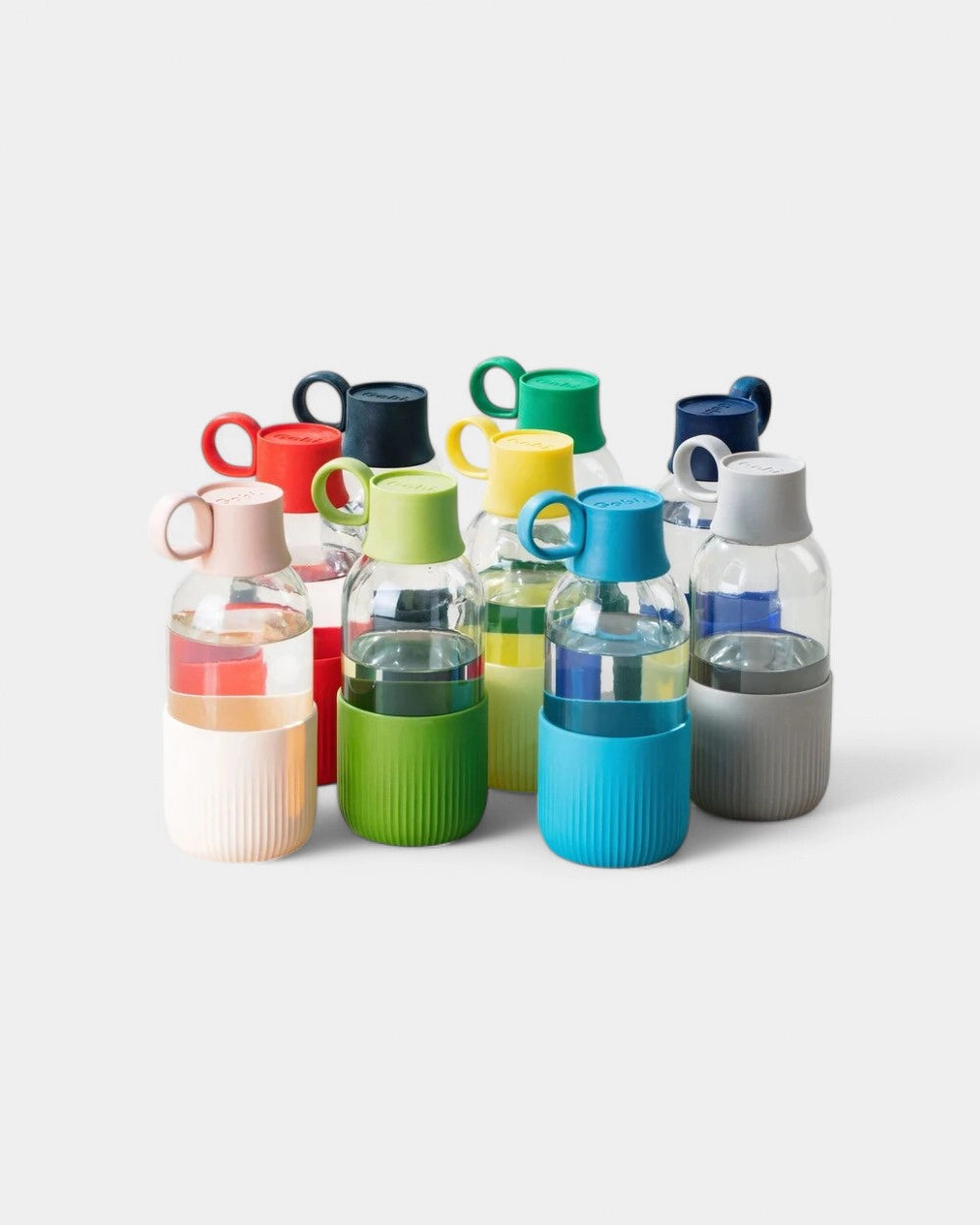 Gobilab-Trinkflasche aus Glas made in France zum Personalisieren