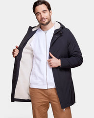 Langer Parka mit Sherpa-Futter zum Personalisieren