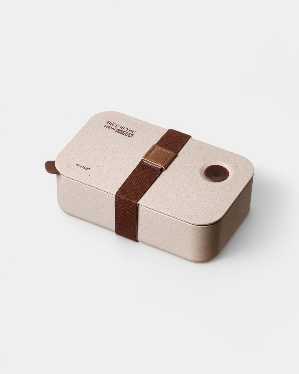 Lunchbox aus Holzfaser zum Personalisieren