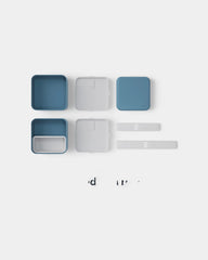 Lunchbox square made in France personalisierbar