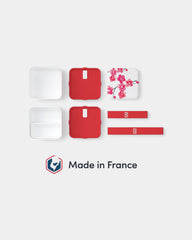 Lunchbox square made in France personalisierbar