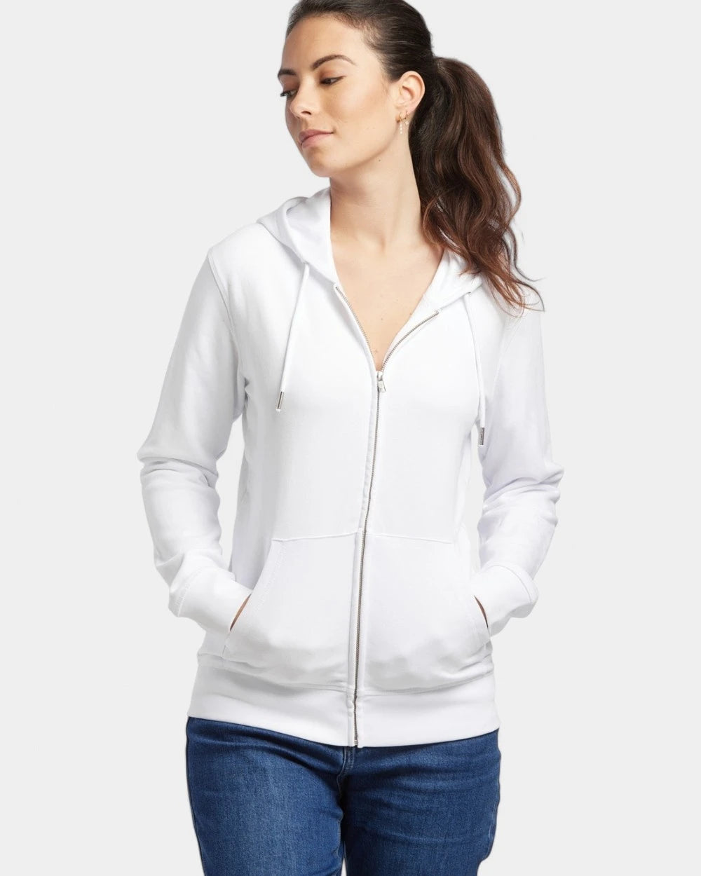 Zip-Hoodie Unisex Made in France zum Personalisieren
