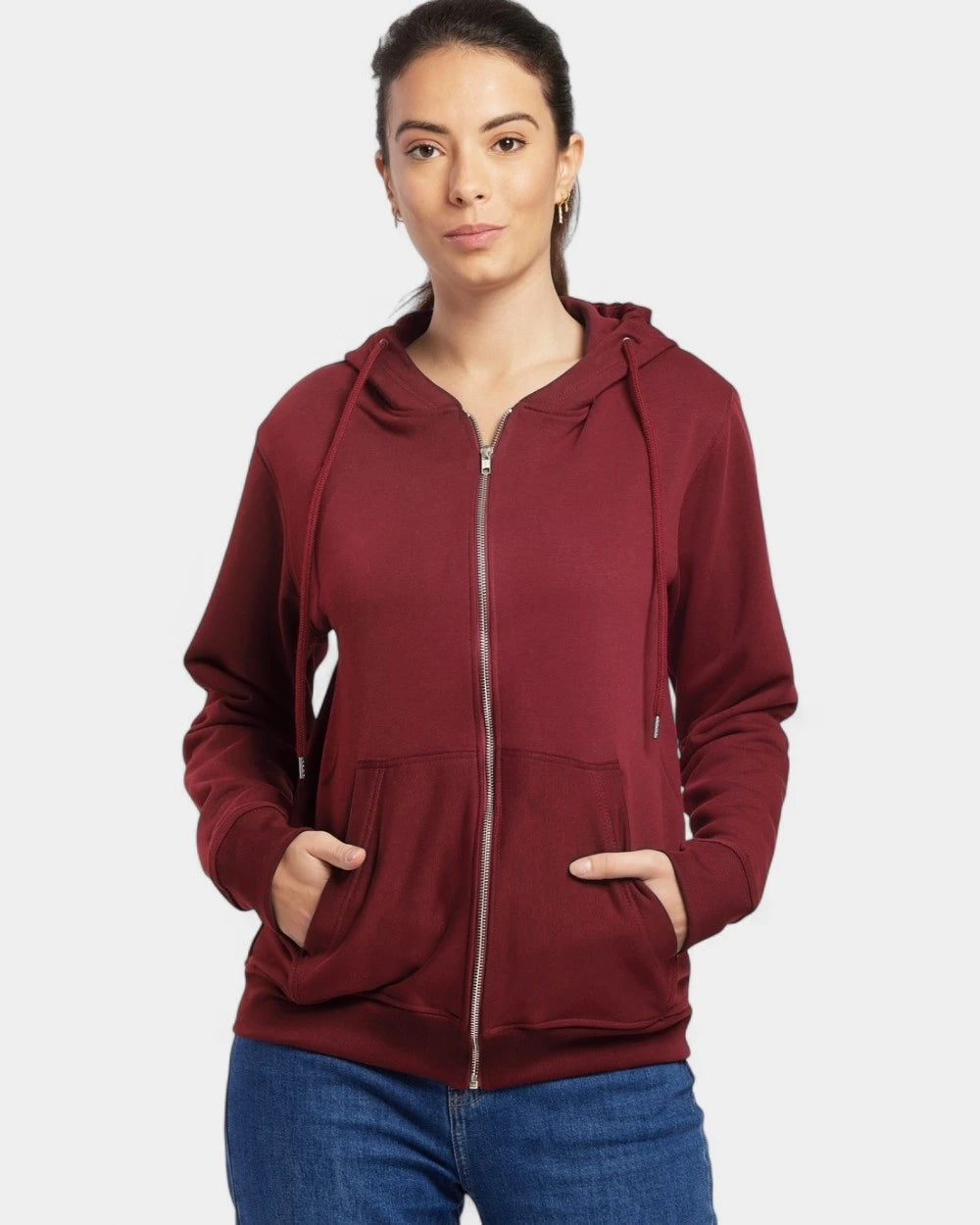 Zip-Hoodie Unisex Made in France zum Personalisieren