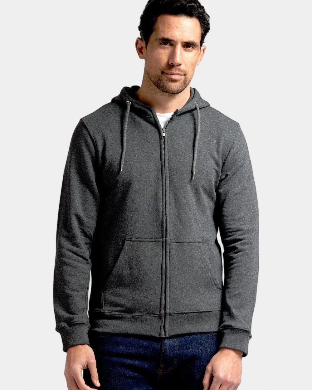 Zip-Hoodie Unisex Made in France zum Personalisieren